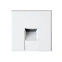 wall recessed luminaire STAIR 68 SCCT square IP40, white matt dimmable