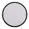 recessed downlight LED PANEL FLAT 300 R SCCT DIM C round, CCT Switch IP44, black dimmable