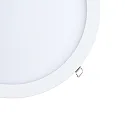 nobilé recessed downlight LED PANEL FLAT 300 R SCCT 350MA PRISM round, CCT Switch, UGR < 19, excl. LED driver IP20, white dimmable