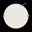 nobilé recessed downlight LED PANEL FLAT 300 R SCCT 350MA PRISM round, CCT Switch, UGR < 19, excl. LED driver IP20, white dimmable