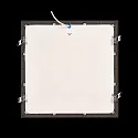 recessed downlight LED PANEL FLAT 300 Q SCCT 350MA PRISM square, CCT Switch, UGR < 19, excl. LED driver IP20, black dimmable