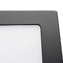 surface downlight LED PANEL FLAT 170 Q SCCT MP square, CCT Switch, switchable, multipower IP44, white 