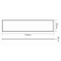 nobilé LED Pendant luminaire LED PANEL FLAT R2 with Uplight, incl. LED driver, 40W, neutral white, non dimmable