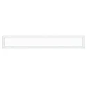 nobilé Recessed LED PANEL R1S, 38W 3000K 3600lm 120°, 830, white, 1-10V dimmable