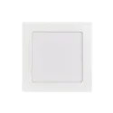 recessed downlight LED PANEL FLAT 130 Q SCCT 350MA OPAL square, CCT Switch, excl. LED driver IP20, black dimmable