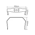 nobilé Accessories for LED HIGH BAY 184/240 - wall mounting bracket