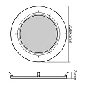 Accessories for LED HIGH BAY 184/240 - lens 90°