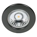Recessed spot DOWNLIGHT C 1830, Ø 8cm, fixed optics, black