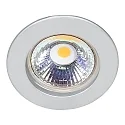 Recessed spot DOWNLIGHT C 3860, Ø 5.5cm, fixed optics, matt chrome