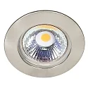 Recessed spot DOWNLIGHT C 3860, Ø 5.5cm, fixed optics, brushed nickel