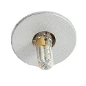 Recessed luminaire for starry sky C 392, Ø 4cm, G4, matt titanium
