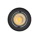 downlight A 5068 T FLAT round IP40, black matt dimmable