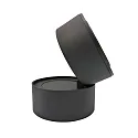 nobilé spot 9W DS round IP20, black matt dimmable