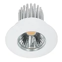 Recessed LED spot DOWNLIGHT A 5068 S IP44, COB, Ø 8cm, 12W 3000K 1000lm 38°, CRi>90, white