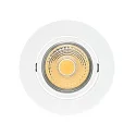 downlight A 5068 T FLAT BIO dimmable IP40, clear, white matt dimmable