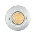 downlight A 5068 T FLAT BIO dimmable IP40, chrome matt, clear dimmable