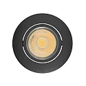 downlight A 5068 T FLAT BIO dimmable IP40, clear, black matt dimmable