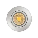 downlight A 5068 BIO swivelling LED IP40, chrome matt, powder coated dimmable