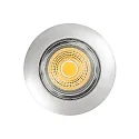 downlight A 5068 BIO swivelling LED IP40, chrome, powder coated dimmable