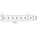 nobilé LED Strip Flexible LED SMD 2835, 24V, 15W/m, 6500K, 200cm