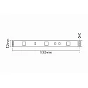 nobilé Outdoor LED Strip Flexible LED SMD 5050, IP67, 12V, 4.8W/m, RGB, 200cm
