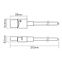 nobilé Accessories for Flexible LED SMD 3528 - IP67 connection cable, set of 5