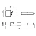 nobilé Accessories for Flexible LED SMD RGB - IP67 connection cable, set of 5
