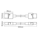 nobilé Accessories for Flexible LED SMD 3528 - IP67 connector, flexible, set of 5