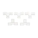 Accessories for Flexible LED SMD 3528 - T-connector, 2-pole, set of 5