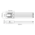 nobilé connection cable set of 5, RGB
