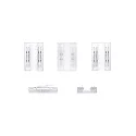 connector set of 5, transparent