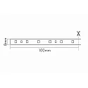 nobilé LED Strip Flexible LED SMD 3528, 24V, 4.8W/m, 3000K, 500cm
