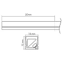 nobilé fully siliconised LED strip NEON 1516 3D 4-pole, RGB white