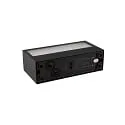 nobilé outdoor wall luminaire WL-RE200 UP/DOWN SCCT 115° direct / indirect IP65, black 