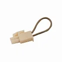 End contact Short-circuit bridge for PowerLED, 2-pole, AMP