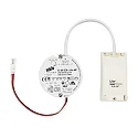 LED power supply EL-8R-350 NON-DIM MP round, current constant, multipower, on/off, white