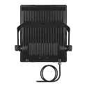 Ledvance floodlight FL PFM DA ASYM 55X110 150W 3000K BK DALI controllable, asymmetrical IP66, black