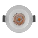 Ledvance downlight SP FIX P 8W 930 PS DIM IP44 WT rigid, with switch, multipower, set back IP44/IP20, white