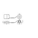 Ledvance downlight SP ADJ P 8W 927 PS DIM IP20 WT swivelling, with switch, multipower, set back IP20, white