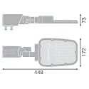 Ledvance SL AREA SPD SMV 30W727 RV20STGYFS1 LEDV