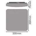 Ledvance SF SQUARE 330 SEN V 24W 840 IP44 LEDV with sensor