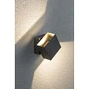 Paulmann Wall luminaire LED Cybo square, 2x3W, 10x10cm, white