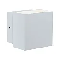Paulmann Wall luminaire LED Cybo square, 2x3W, 10x10cm, white