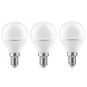 Paulmann LED 3-pack 4W E14 2700K 250lm, drop