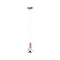 Paulmann LED Filament Top mirrored Lamp Pear A60 NonDim, 230V, E27, 6.5W 2700K 600lm, copper