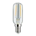 Paulmann LED Filament Tube lamp T25, 230V, E14, 2.8W 2700K 250lm, dimmable, glass clear