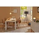 Paulmann LED Filament Pear Lamp, 230V, E27, 4.7W 2500K 500lm, not dimmable, gold glass clear