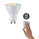Paulmann reflector lamp GU10 CHOOSE WHITESWITCH LED CCT Switch GU10 5,9W 470lm 2700 / 4000 / 6500K 110° CRI >80 