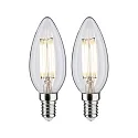 filament lamp candle set of 2 E14 4,8W 470lm 4000K 360° CRI >80 