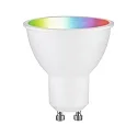 WIFI LED Smart light bulb RGBW ZigBee controllable GU10 4,8W 350lm 2200-6500K 38° CRI 80-89 dimmable
